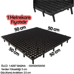 Güvercin Kümes Taban Izgarası (1 M2 4 Adet Fiyatıdır) Tavuk Taban Izgara,yer Izgara 50X50