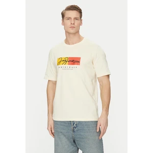 JACK&JONES JORFREDERIKSBERG BOX SCRIPT TEE SS CN LN SIFIR YAKA T-SHIRT