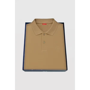 Ds Damat Slim Fit Vizon Kutulu Polo Yaka T-Shirt 4HC14ORTKPLO1