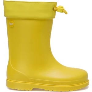 W10101 CHUFO CUELLO BORRE Sarı Unisex Çocuk Yağmur Çizmesi
