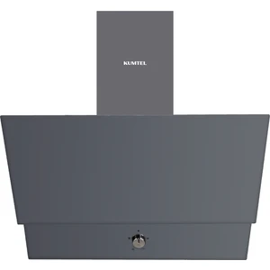 Metalik gri̇ Cam Davlumbaz DA6-830