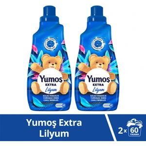 Extra Konsantre Çamaşır Yumuşatıcı Lilyum 1440 ml X2