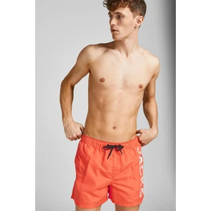 Jack & Jones JPSTCRETE JJSWIM AKM LOGO Mercan Erkek Şort - Mayo