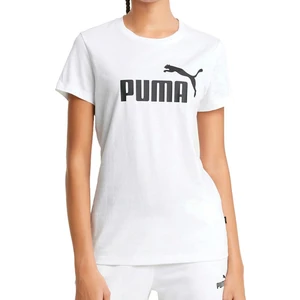 ESS Logo Tee Beyaz Kadın Kısa Kol T-Shirt