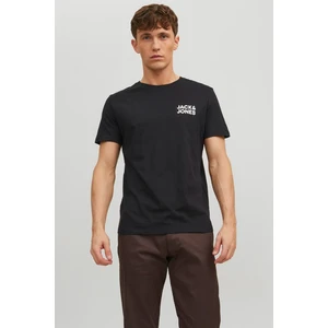 Jack & Jones Bisiklet Yaka Logolu Tişört-Corplogo
