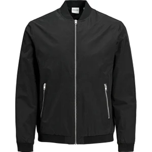 Jack & Jones JJERUSH BOMBER NOOS Siyah Erkek Ceket