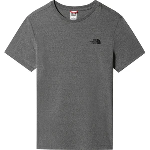 The North Face M S/S SIMPLE DOME TEE Açık Gri Erkek Kısa Kol T-Shirt