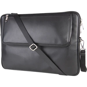 2k S.deri Laptop Çantası,tablet Çantası,14'' Inç,vegan,omuz ve Valiz Askılı,aksesuar ve Evrak Cepli,25.5*36*2 Cm.,siyah