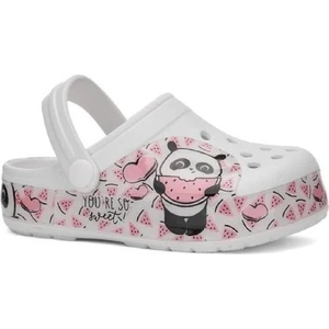 Minnie Mouse Baskılı Kız Çocuk Kaymaz Taban Terlik Havuz Plaj Sandaleti