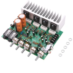 Ses Amplifikatör Kartı Hifi Dijital Reverb Güç Amplifikatörü 250WX 2 2.0 (Yurt Dışından)