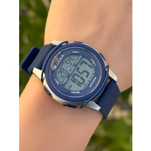 Dijital Alarm+Kronometre+Işık ve Takvimli 5 Atm Genç Spor Çocuk Kol Saati JG014