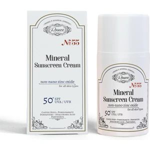 Mineral Güneş Kremi |Mineral Filtreli | Çocuklar Dahil Tüm Ciltler İçin 50 + SPF | 50 ml