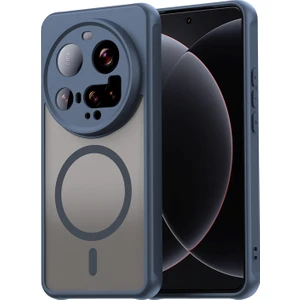 4u Sky Xiaomi 15 Ultra Kılıf Için Magsafe Anti Drop Pc+Tpu Telefon Kapağı ile Uyumlu-Mavi (Yurt Dışından)