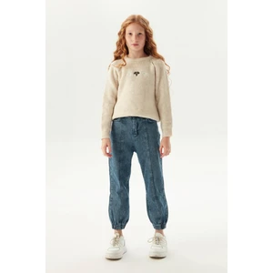 Bg Store Kız Çocuk Denim Pantolon 23FW0TJ4221