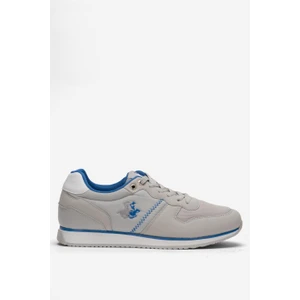 Erkek Günlük Casual Sneaker Ayakkabı Gri-Sax Leona