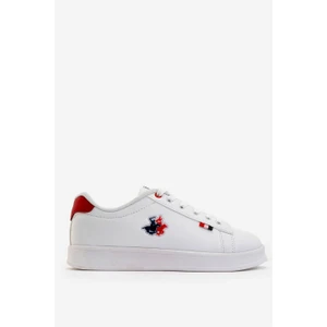 Unisex Sneakers Günlük Spor Ayakkabı BEYAZ - KIRMIZI