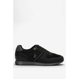 Erkek Günlük Casual Sneaker Ayakkabı Siyah-Füme Leona