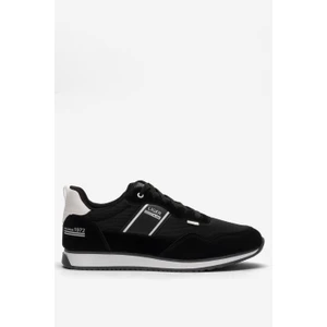 Erkek Günlük Sneaker Spor Ayakkabı SİYAH - BEYAZ