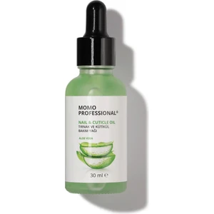 Momo Professional Tırnak ve Kütikül Bakım Yağı, Aloe Vera, 30 ml