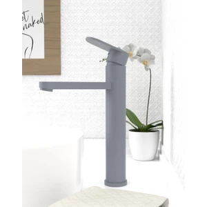 FAWER Faucet & Shower Gri Mat Çanak Lavabo Bataryası