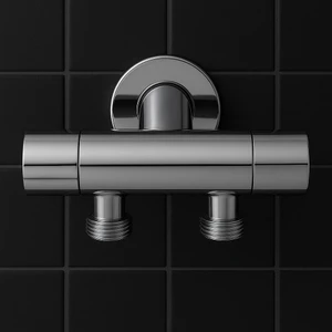 FAWER Faucet & Shower Taharet Musluğu Çift Çıkışlı Çiftli Aç Kapa