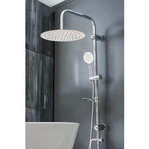 FAWER Faucet & Shower Ful Krom  Yağmurlama Robot Duş Seti - 400MS