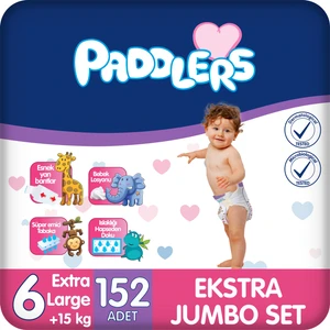 Bebek Bezi 6 Numara X- Large 152 Adet (15+Kg) Ekstra Jumbo Set