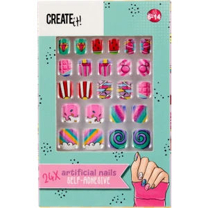 Create It Takma Tırnak Seti - Rainbow - Candy Explosion