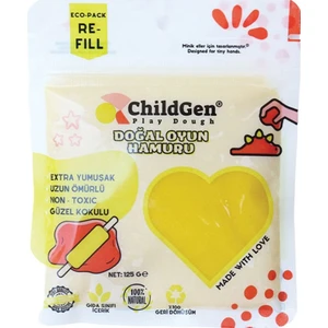Childgen 125GR Kartuş Oyun Hamuru - Sarı