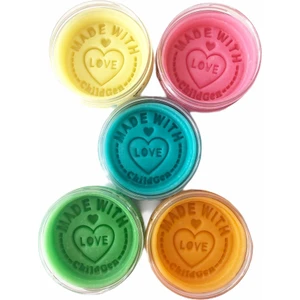 Doğal Oyun Hamuru 5'li Pastel Set 5x125gr-Premium Kavanoz