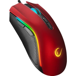 Smx-r44 V2 Makrolu Kırmızı 12800 Dpı Rgb Ledli 80 Milyon Gaming Pro Oyuncu Mouse
