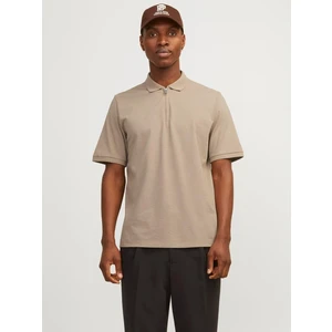Jack & Jones Jjemac Zip Ss Polo Sn Erkek T-Shirt