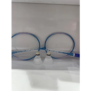2 Adet Badminton Raketi Ile Deluxe Kaz Tüyü 2 Adet Badminton Topu ve Deluxe Badminton Çantası Çiftler Için Set