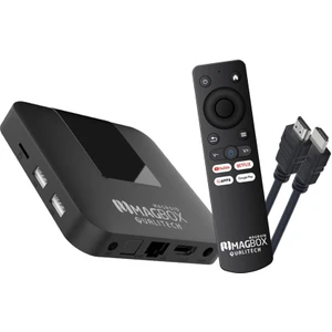 Ayt Magbox Magroid Qualitech 32GB Rom 2gb Ram 2.4g H313 Cpu Android Tv Box I P Tv Destekli