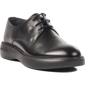 Pierre Cardin 70914 Siyah  Deri Erkek Günlük Ayakkabı