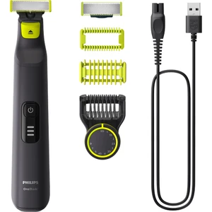 OneBlade Pro QP6542/10 Yüz +Vücut Şekillendirici, 12 Uzunluk Ayarı, Islak ve Kuru Tıraş
