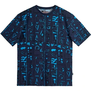 Rudy Lacivert Erkek Oversize Tişört