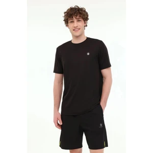 MB CT100 PES C T-SH 5FX Siyah Erkek Kısa Kol T-Shirt 101939390