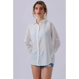 Sd Luxury Oversize Gömlek Bayan Gömlek 6781001