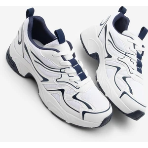 Kadın Sneaker Kalın Taban Bağcıklı Çok Parçalı Spor Ayakkabı Asvora