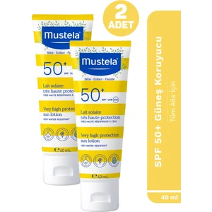 Güneş Losyonu SPF50 40 ml 2 Adet