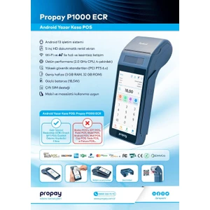 P1000 Android Yazarkasa Pos