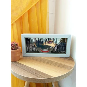 Dark Kaneki 3D Anime Lightbox Işıklı Kutu Tablo