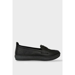 Kadın Ortopedik Yumuşak Comfort Casual Ayakkabı Siyah