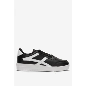 Kadın Günlük Sneaker Ayakkabı Siyah Beyaz