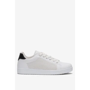 Kadın Spor Sneaker Ayakkabı Beyaz - Siyah