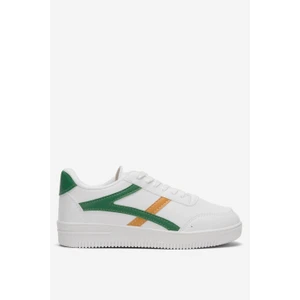 Kadın Günlük Sneaker Ayakkabı BEYAZ - YEŞİL