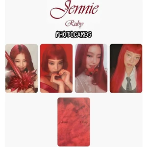 Kpop Dünyası Blackpınk Jennie '' Ruby '' Photocards Set 1