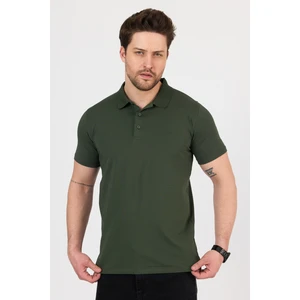 Regular Fit Penye Esnek Polo Yaka Tişört
