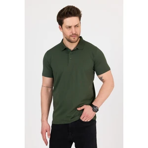 Regular Fit Penye Esnek Polo Yaka Tişört